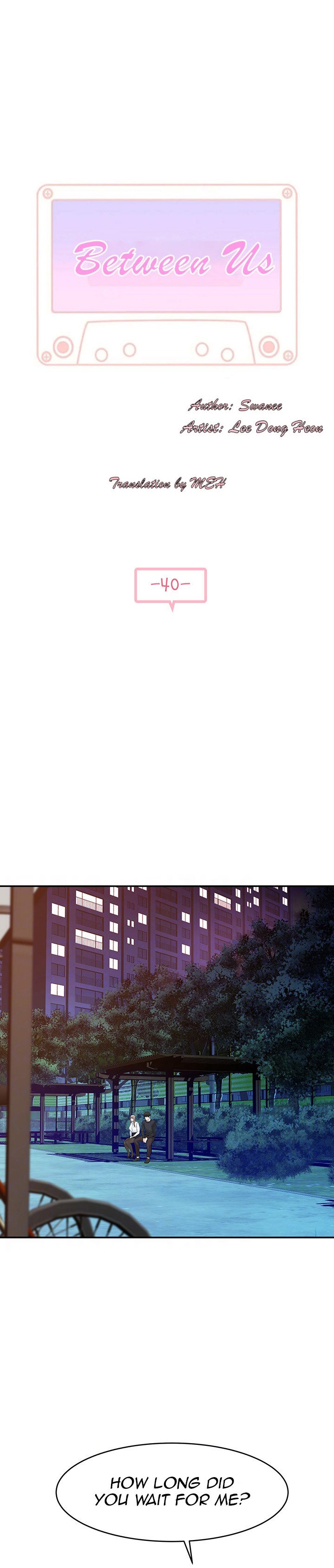 Between Us Chapter 40 Page 1
