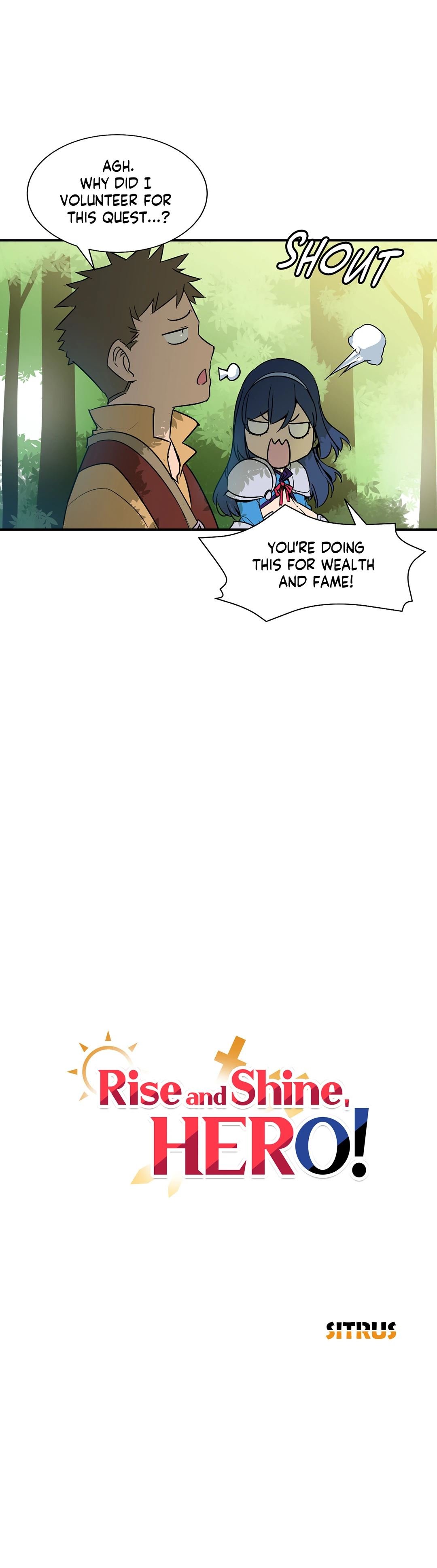 Rise and Shine, Hero! Chapter 4 Page 2
