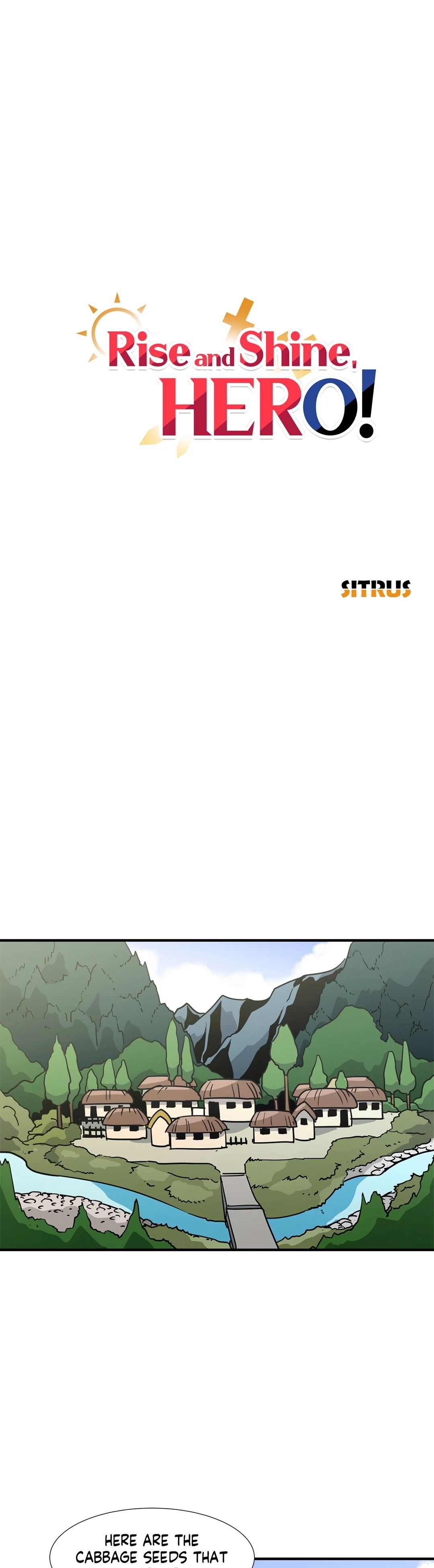 Rise and Shine, Hero! Chapter 45 Page 1