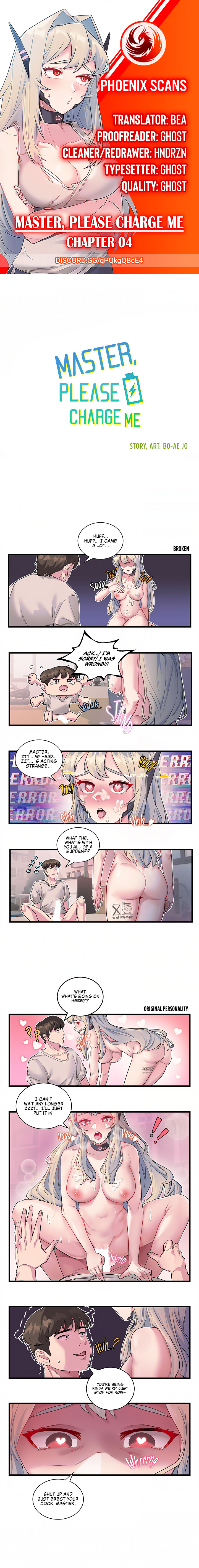 Master, Please Charge Me Chapter 4 Page 1