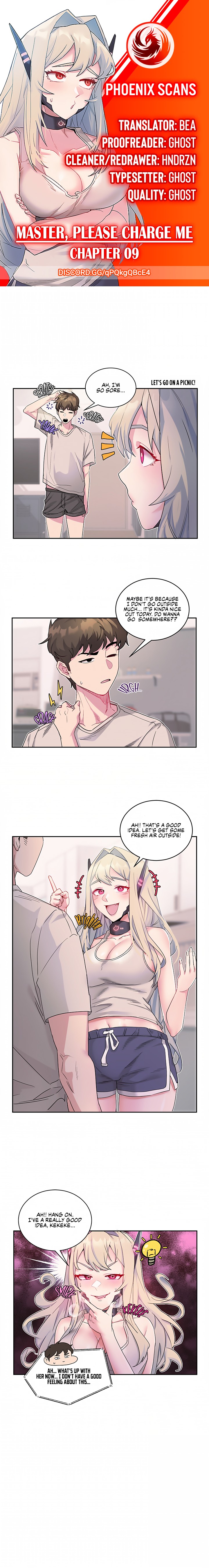 Master, Please Charge Me Chapter 9 Page 1