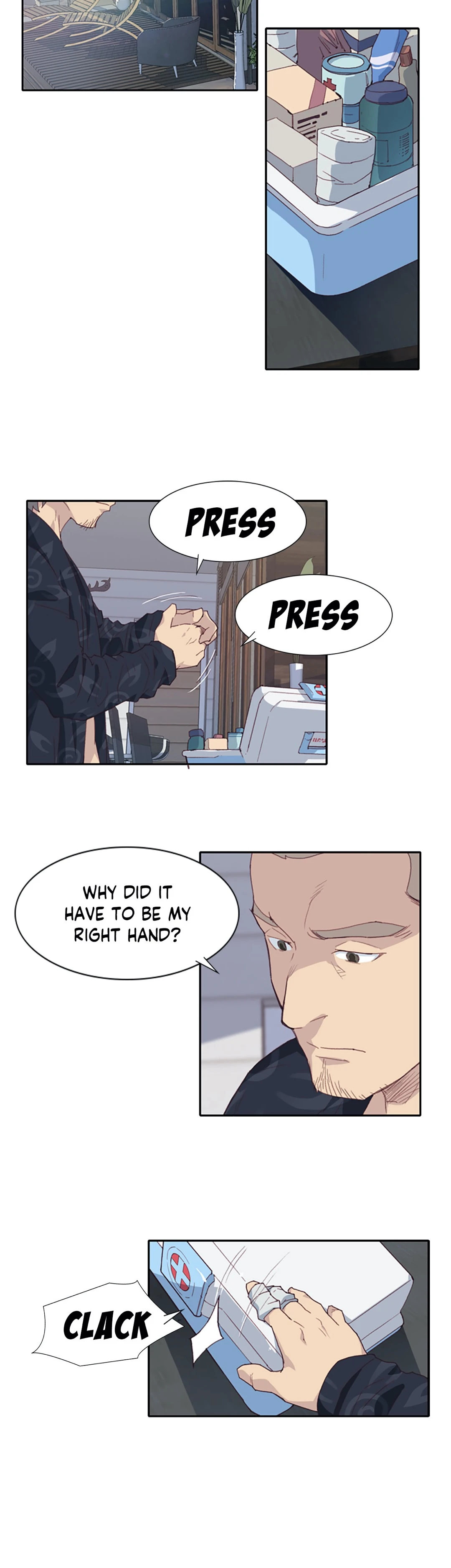 Blood on the wall Chapter 2 Page 20