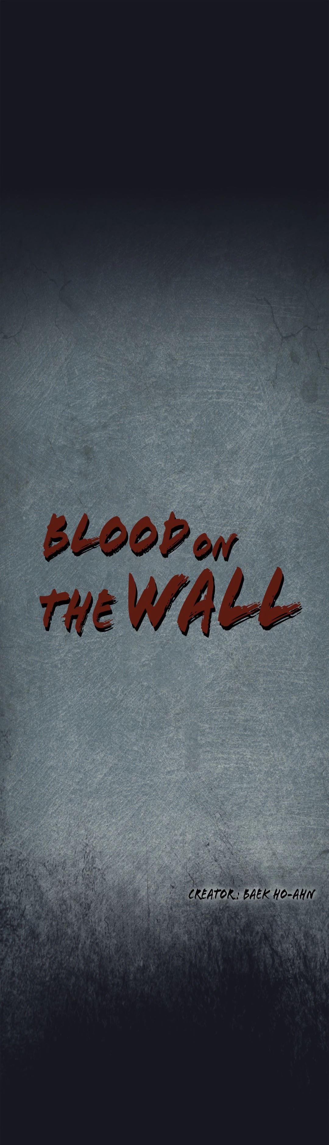 Blood on the wall Chapter 21 Page 1