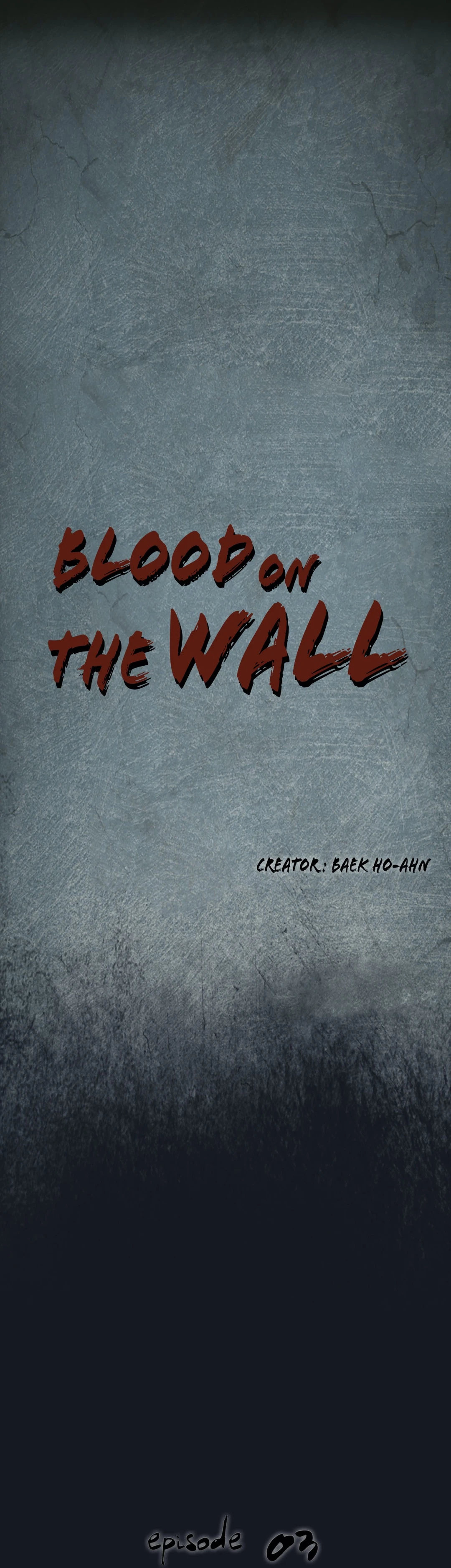 Blood on the wall Chapter 3 Page 1