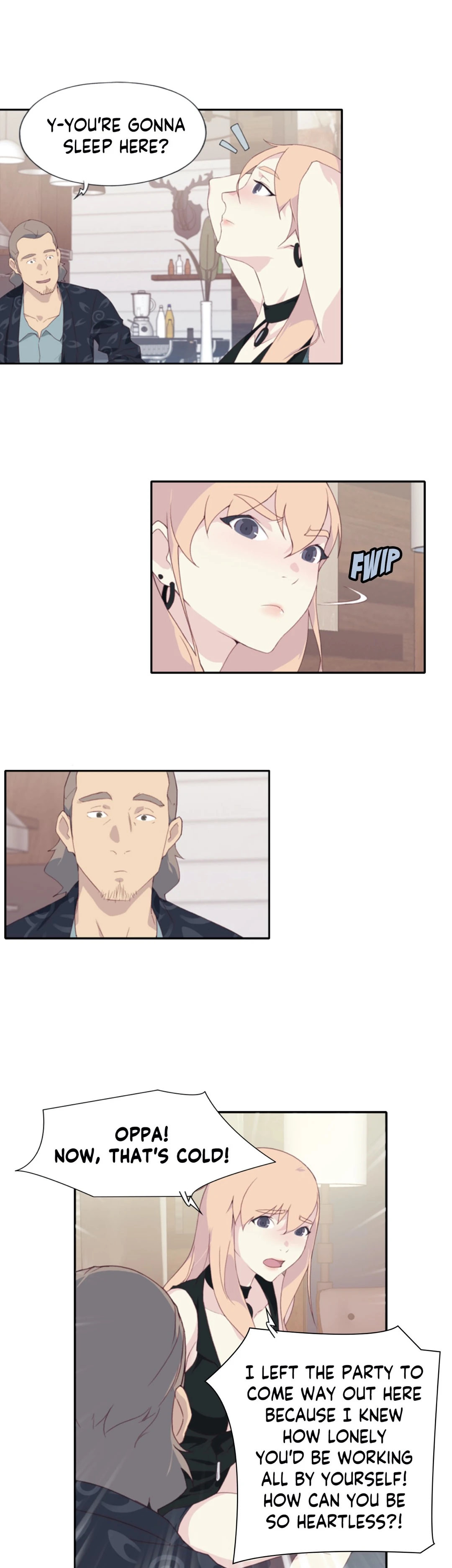 Blood on the wall Chapter 4 Page 8