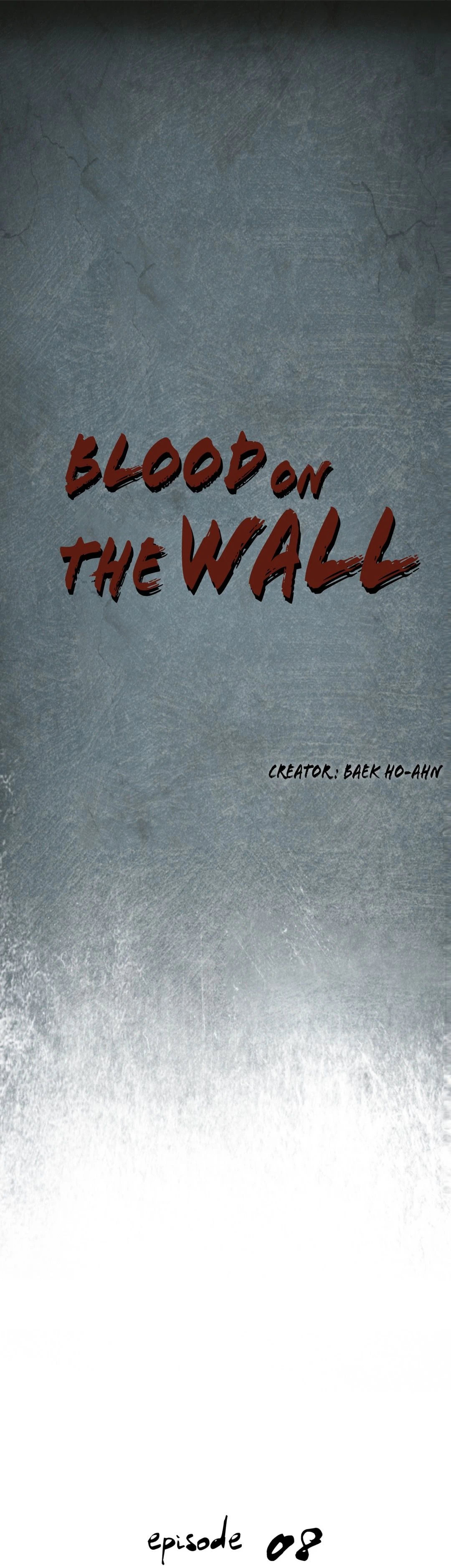Blood on the wall Chapter 8 Page 1