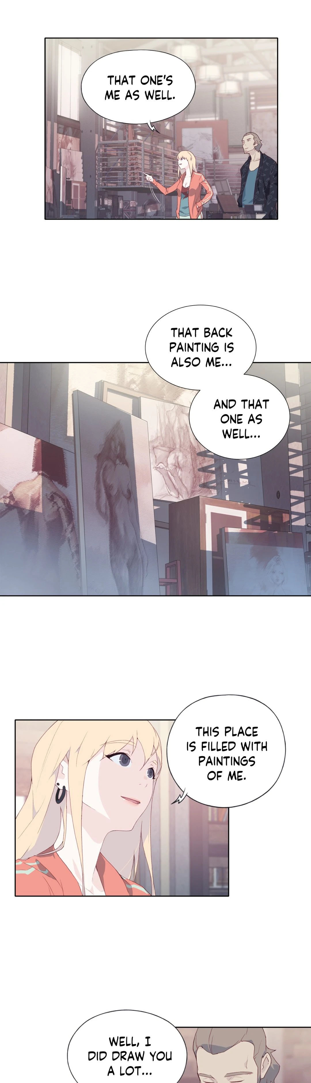 Blood on the wall Chapter 8 Page 3