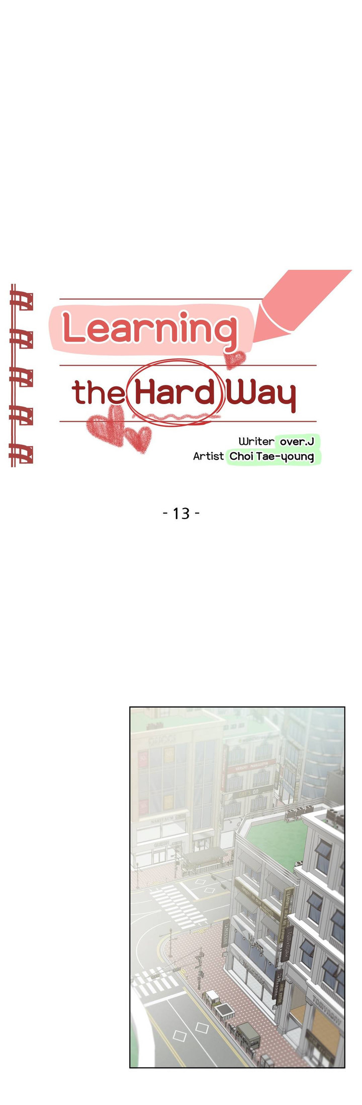 Learning The Hard Way Chapter 13 Page 1