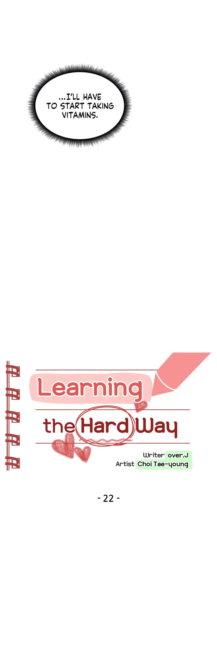 Learning The Hard Way Chapter 22 Page 14