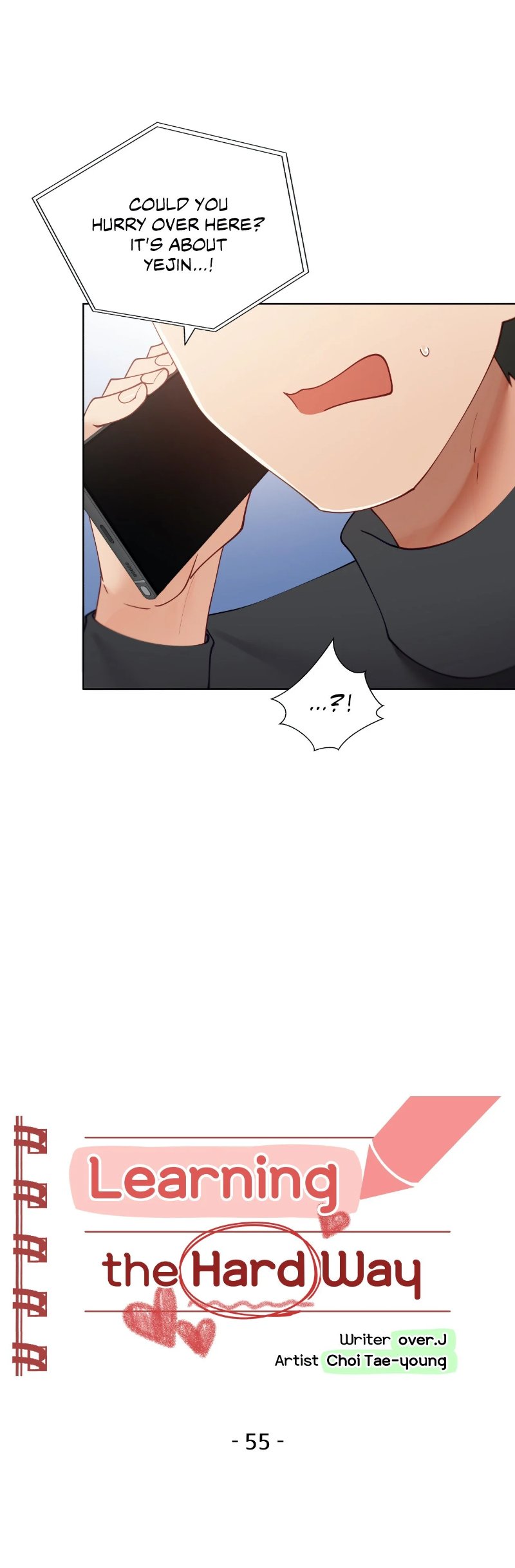 Learning The Hard Way Chapter 55 Page 5