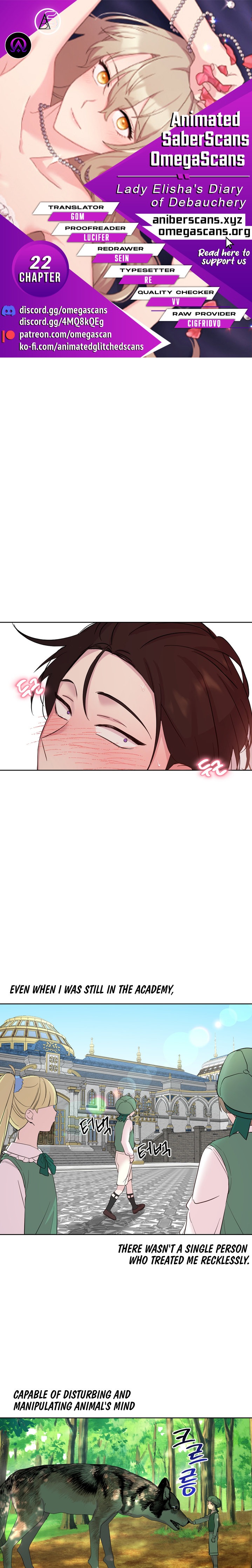 Lady Elisha’s Diary of Debauchery Chapter 22 Page 1