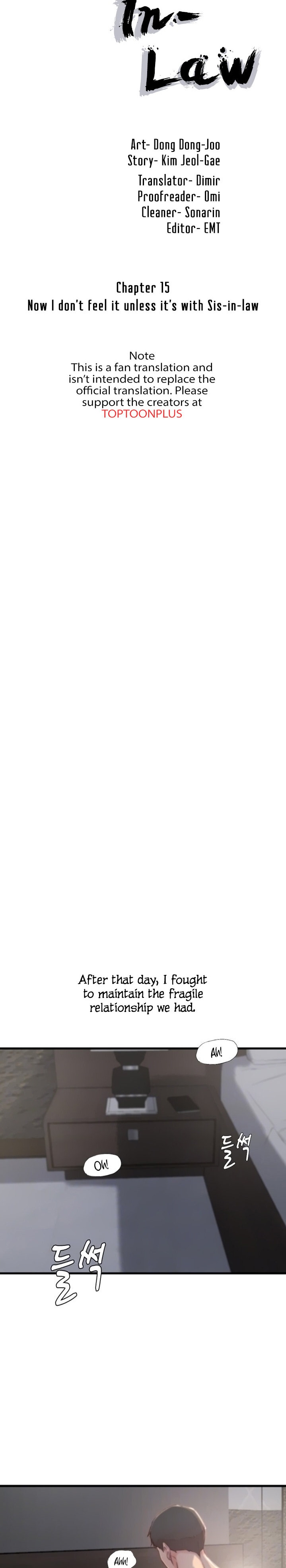 Sister-in-Law Manhwa Chapter 15 Page 2