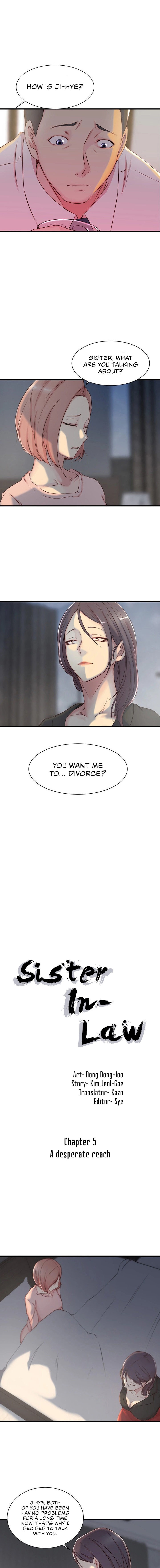 Sister-in-Law Manhwa Chapter 5 Page 1