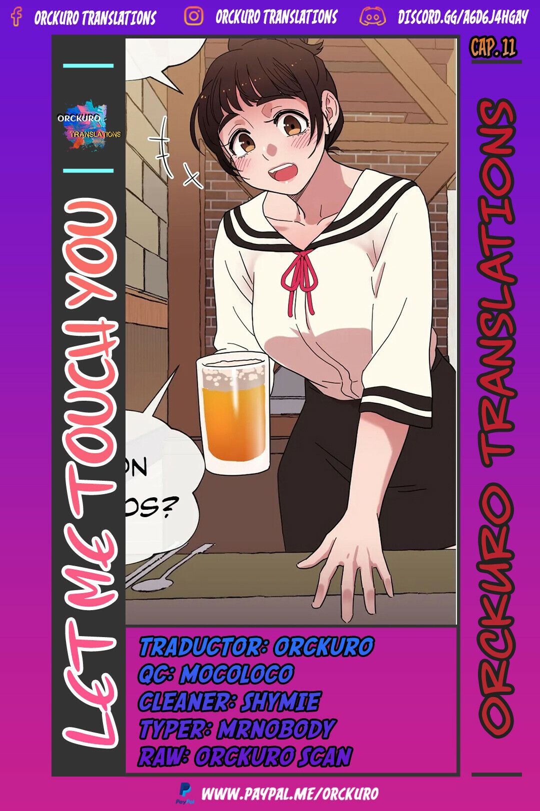 Let Me Touch You! Raw Chapter 11 Page 1