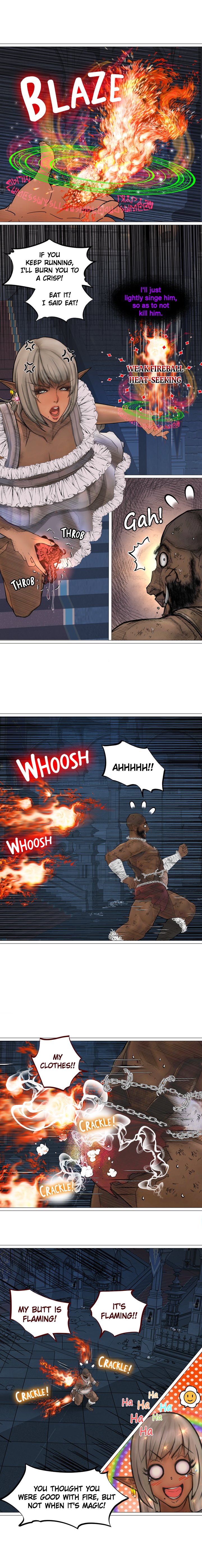The DARK ELF QUEEN and the SLAVE ORC Chapter 12 Page 6