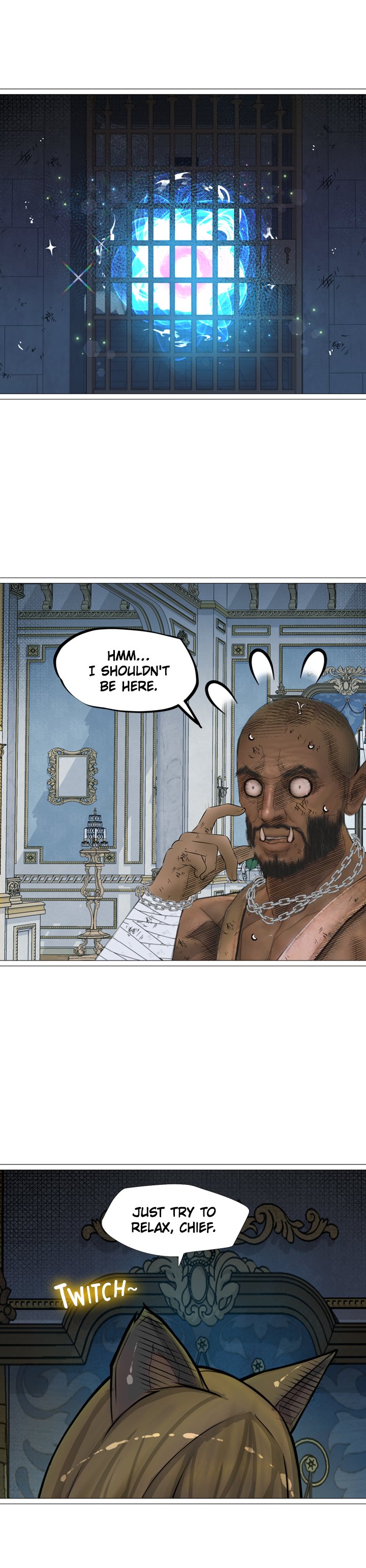 The DARK ELF QUEEN and the SLAVE ORC Chapter 13 Page 16