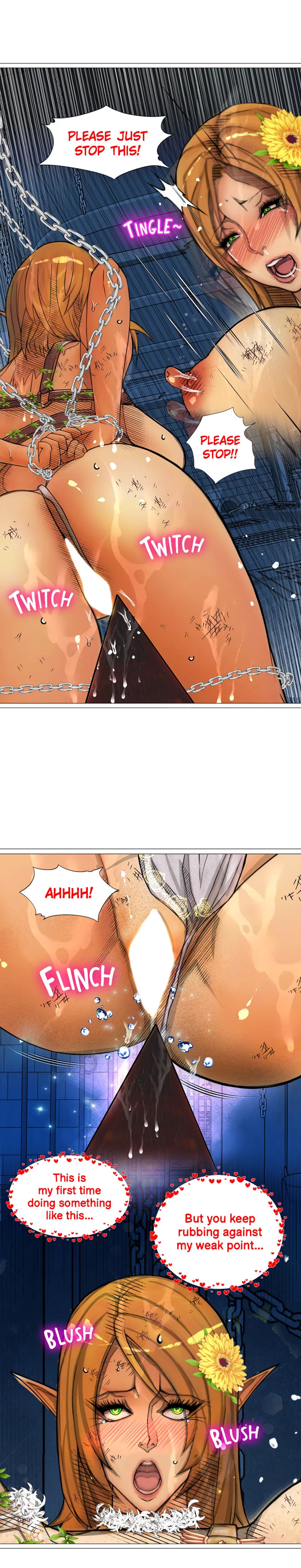 The DARK ELF QUEEN and the SLAVE ORC Chapter 15 Page 10