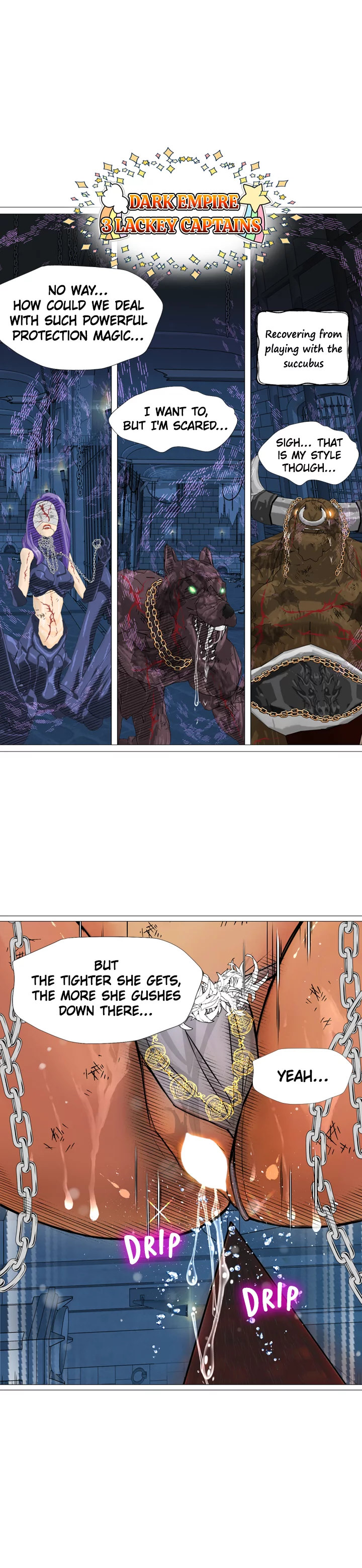 The DARK ELF QUEEN and the SLAVE ORC Chapter 15 Page 7