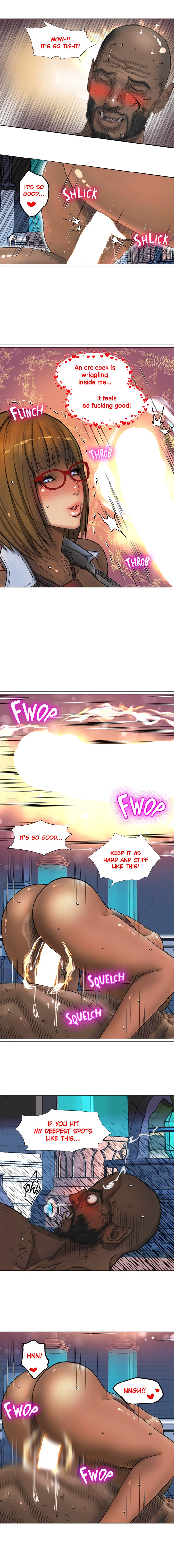 The DARK ELF QUEEN and the SLAVE ORC Chapter 16 Page 10