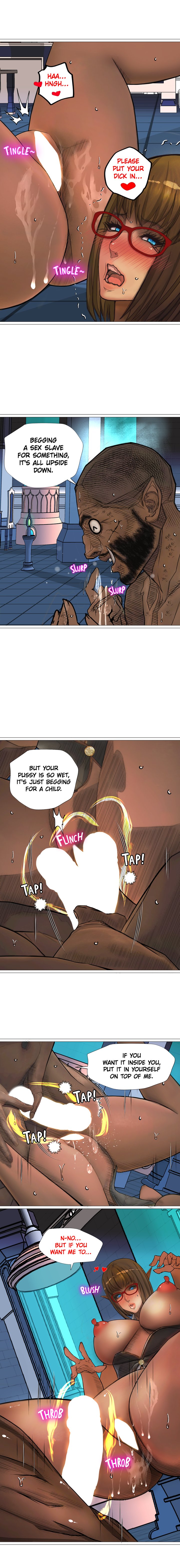 The DARK ELF QUEEN and the SLAVE ORC Chapter 16 Page 8