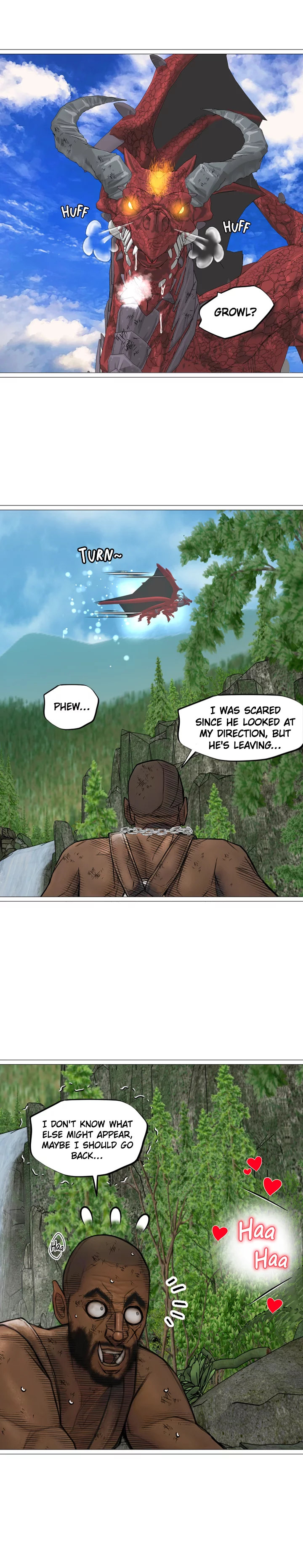 The DARK ELF QUEEN and the SLAVE ORC Chapter 17 Page 12