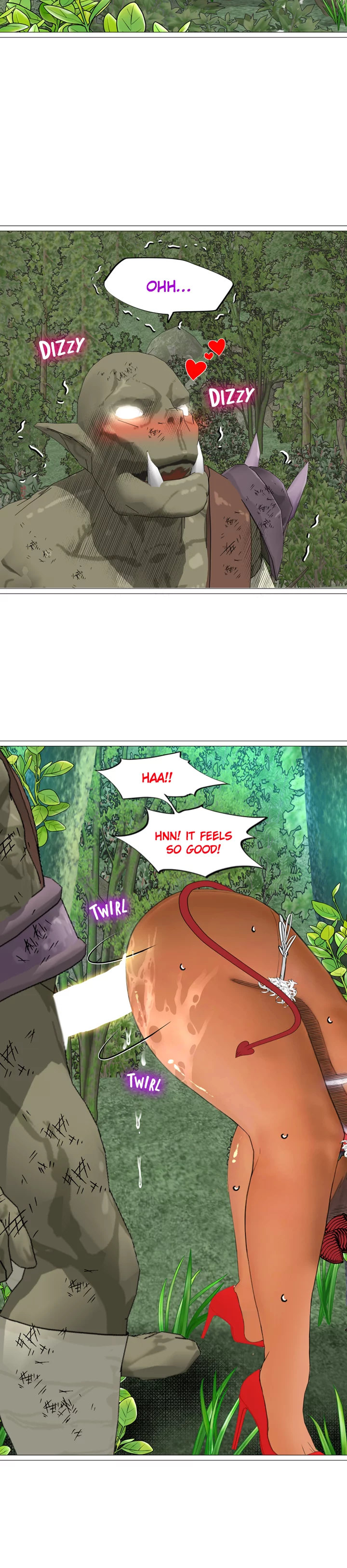 The DARK ELF QUEEN and the SLAVE ORC Chapter 17 Page 17