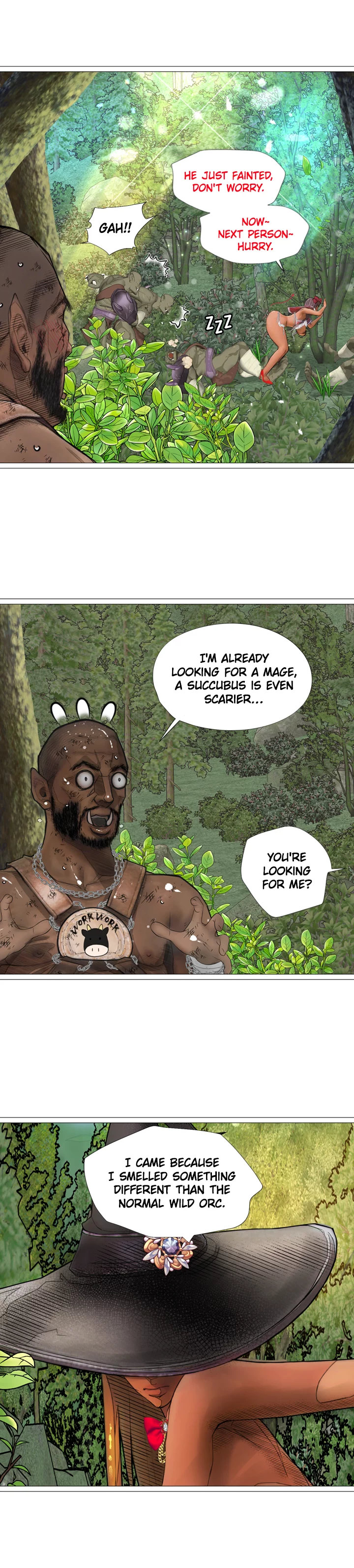The DARK ELF QUEEN and the SLAVE ORC Chapter 17 Page 20