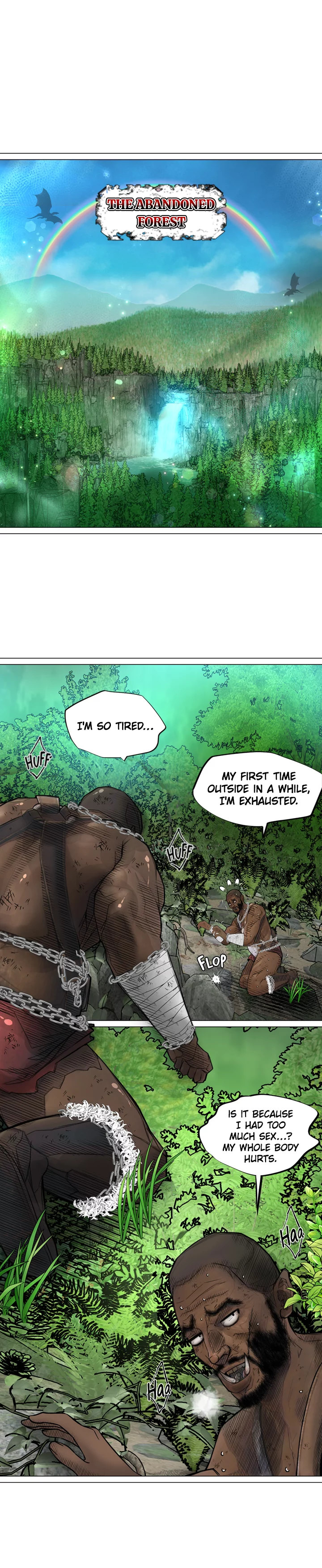 The DARK ELF QUEEN and the SLAVE ORC Chapter 17 Page 4