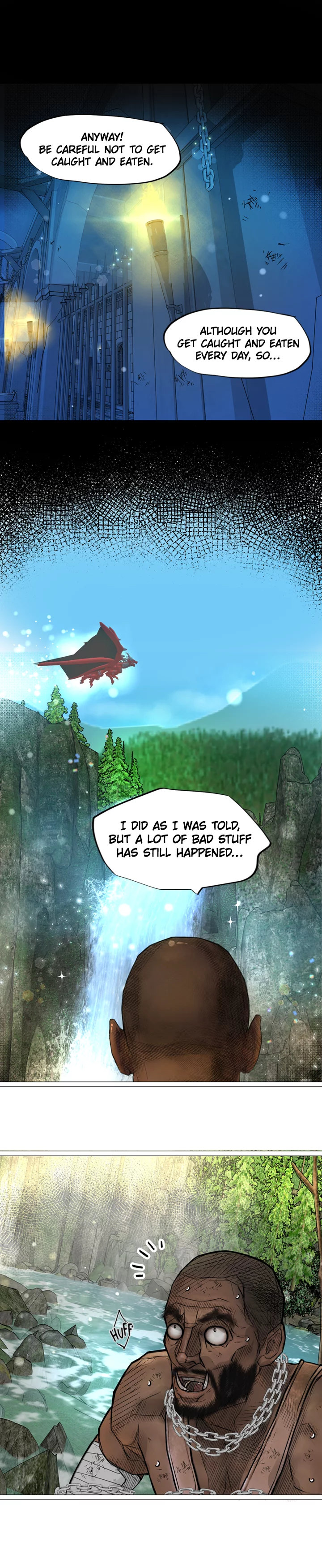 The DARK ELF QUEEN and the SLAVE ORC Chapter 17 Page 9