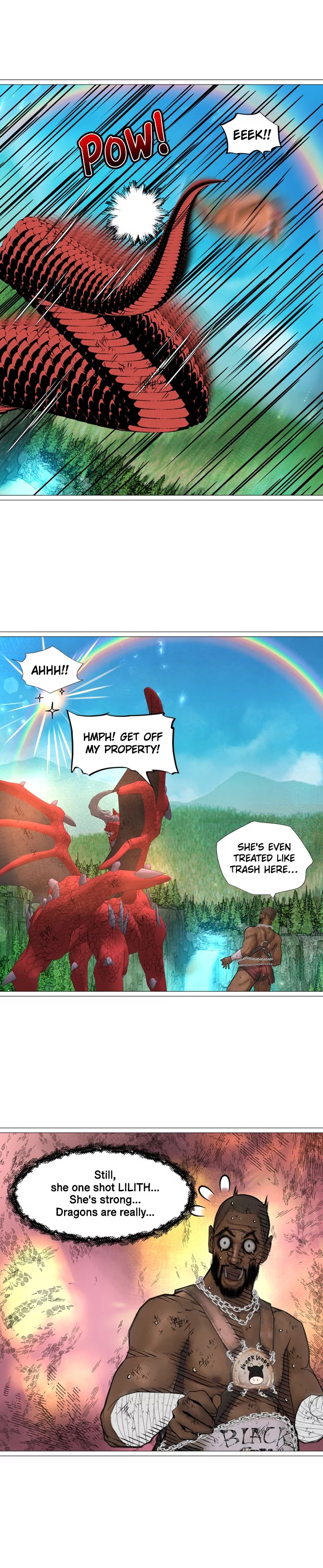 The DARK ELF QUEEN and the SLAVE ORC Chapter 18 Page 13