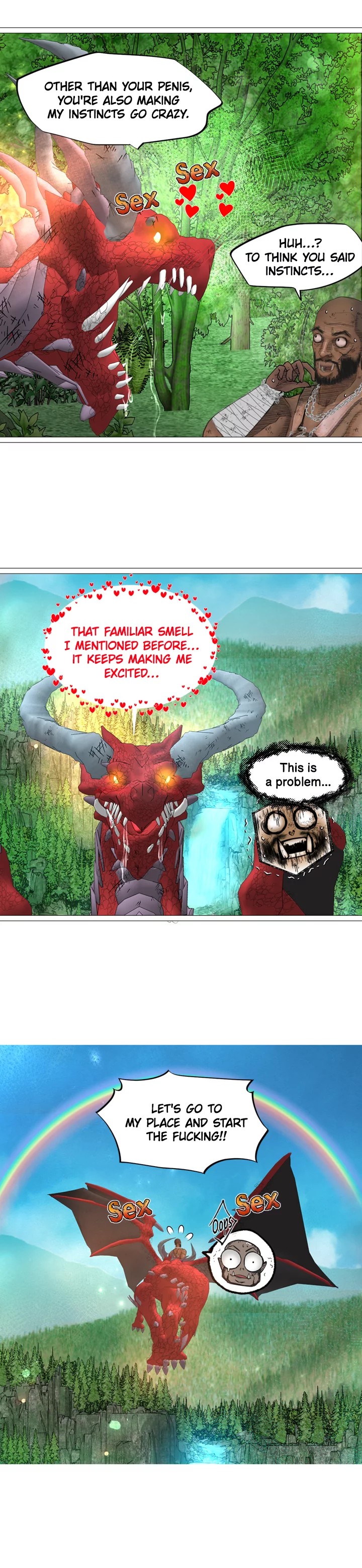 The DARK ELF QUEEN and the SLAVE ORC Chapter 18 Page 14
