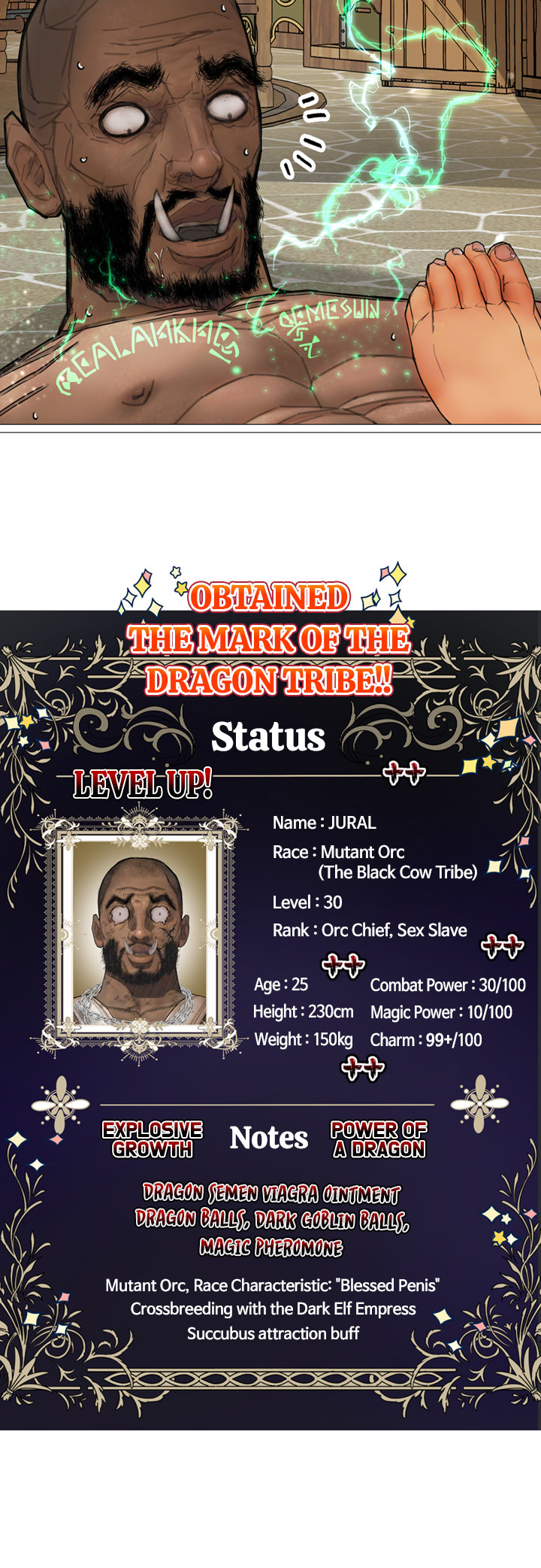 The DARK ELF QUEEN and the SLAVE ORC Chapter 19 Page 25