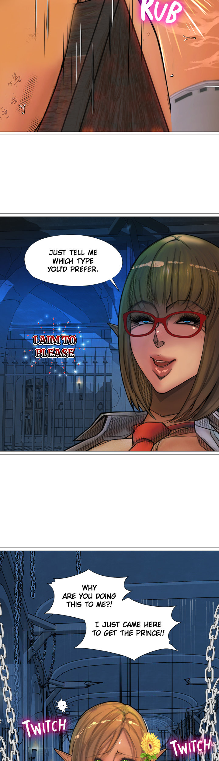 The DARK ELF QUEEN and the SLAVE ORC Chapter 19 Page 31