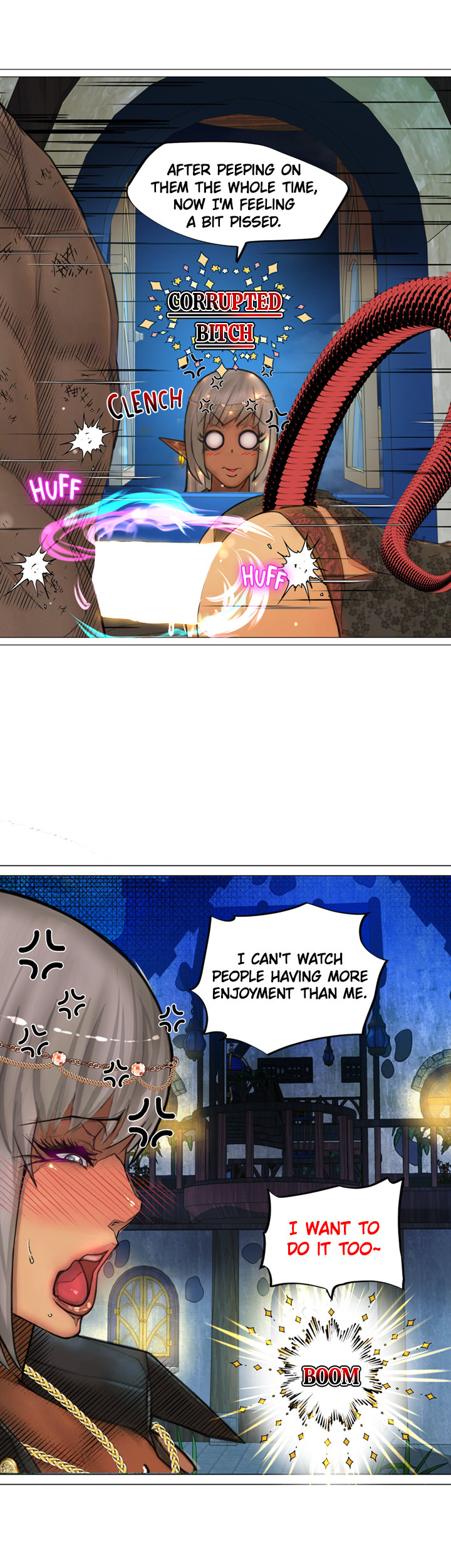 The DARK ELF QUEEN and the SLAVE ORC Chapter 20 Page 23
