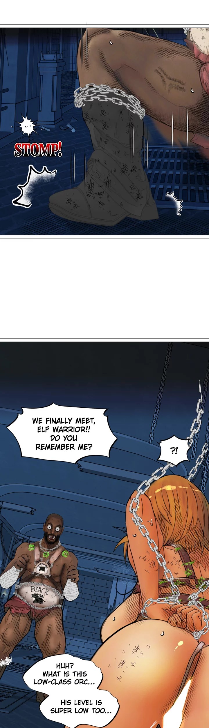 The DARK ELF QUEEN and the SLAVE ORC Chapter 21 Page 6