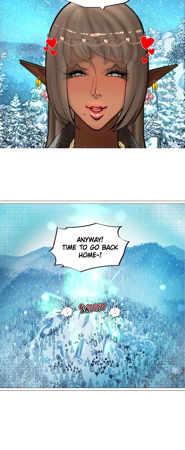 The DARK ELF QUEEN and the SLAVE ORC Chapter 22 Page 17