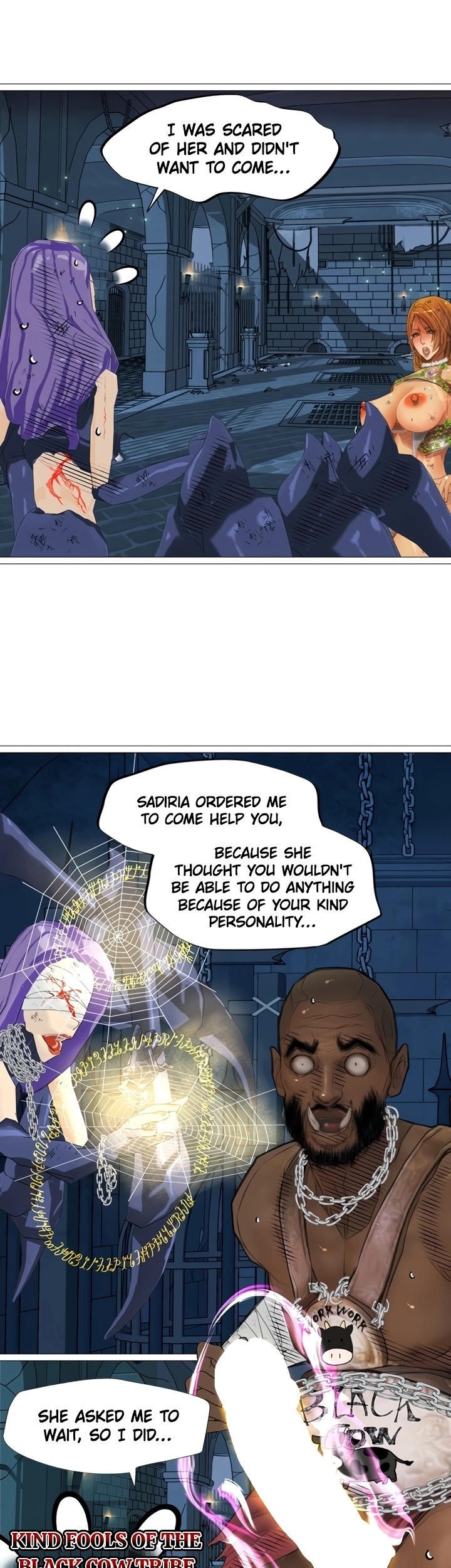 The DARK ELF QUEEN and the SLAVE ORC Chapter 22 Page 24