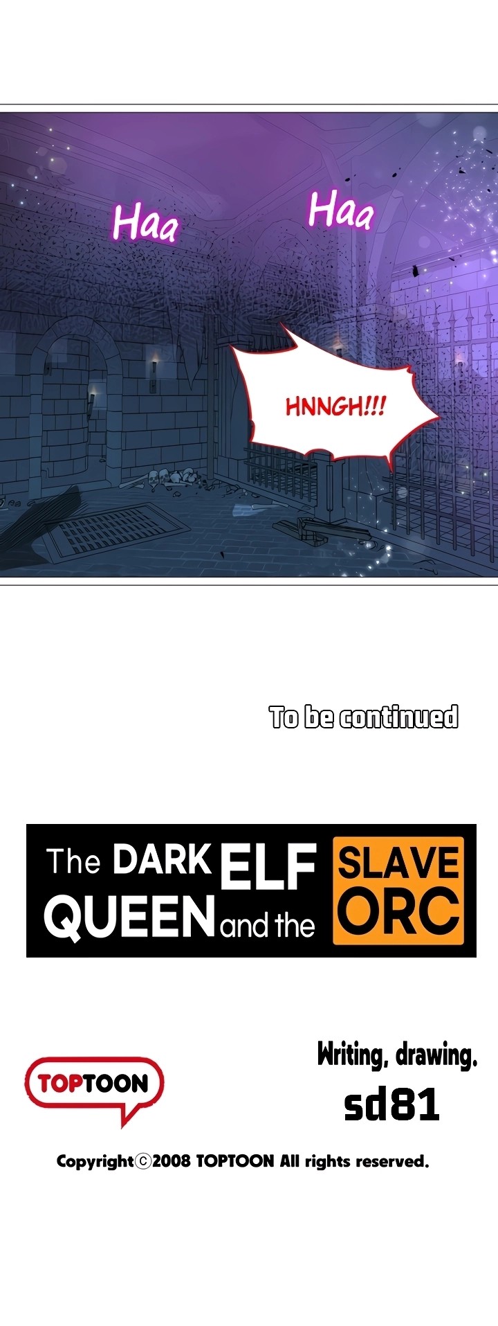 The DARK ELF QUEEN and the SLAVE ORC Chapter 22 Page 34
