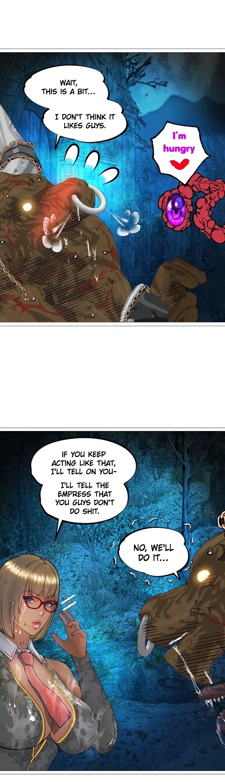 The DARK ELF QUEEN and the SLAVE ORC Chapter 22 Page 4