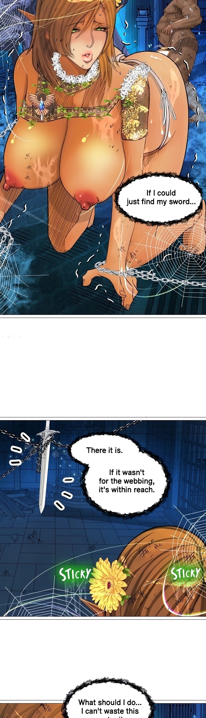 The DARK ELF QUEEN and the SLAVE ORC Chapter 23 Page 18