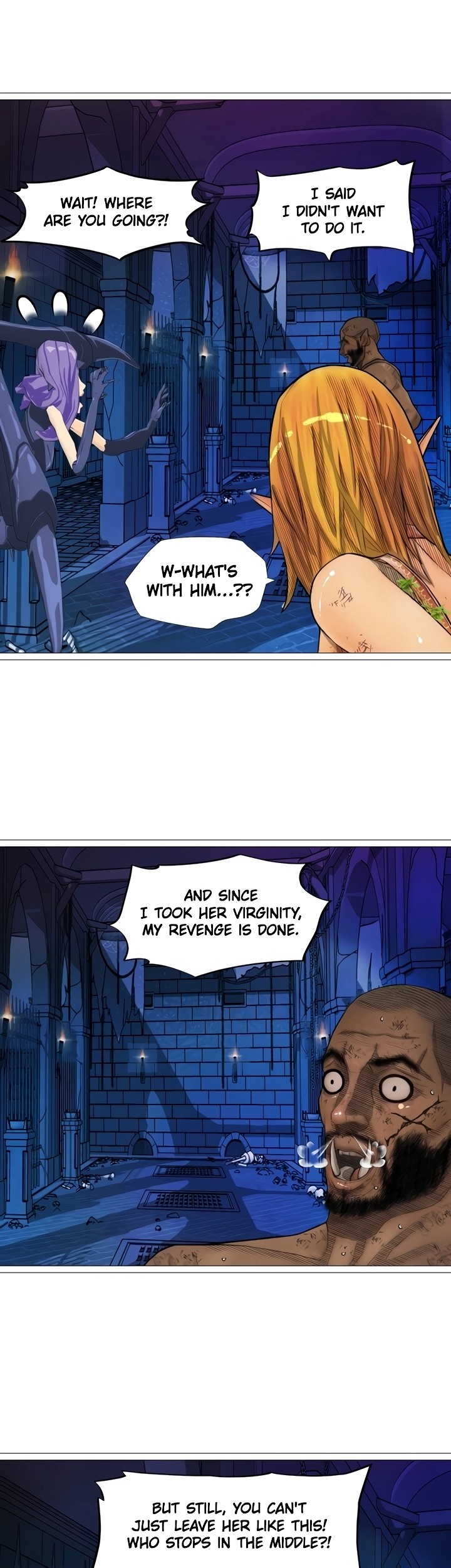 The DARK ELF QUEEN and the SLAVE ORC Chapter 23 Page 26