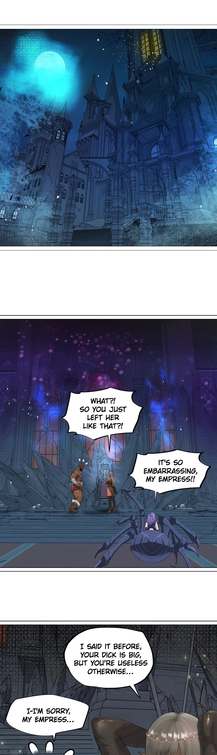 The DARK ELF QUEEN and the SLAVE ORC Chapter 23 Page 28