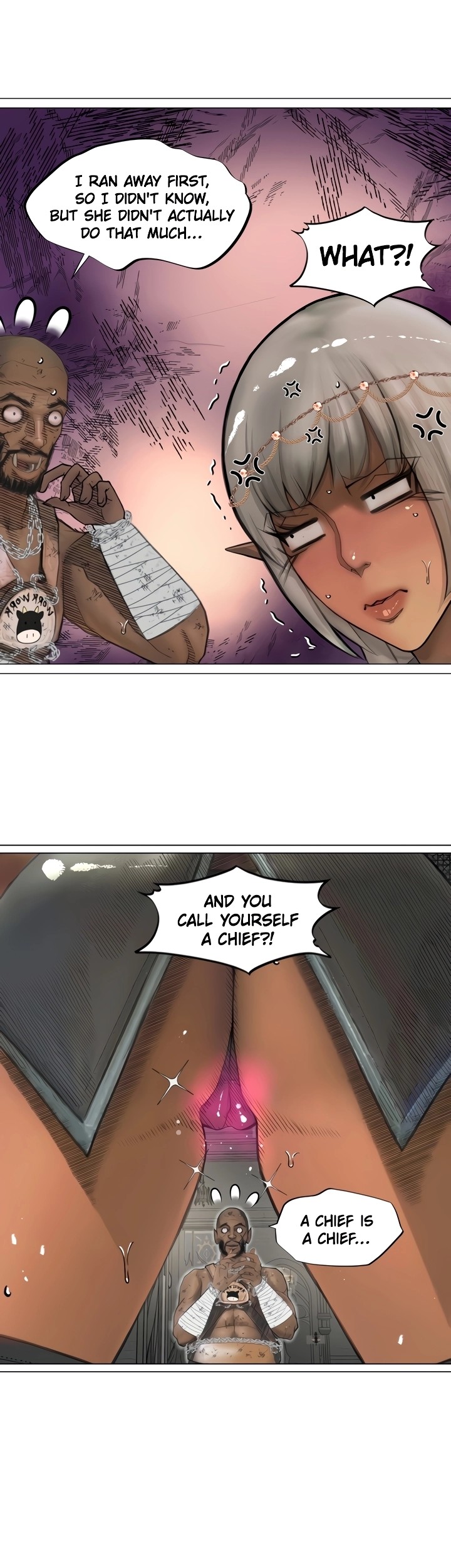The DARK ELF QUEEN and the SLAVE ORC Chapter 23 Page 31