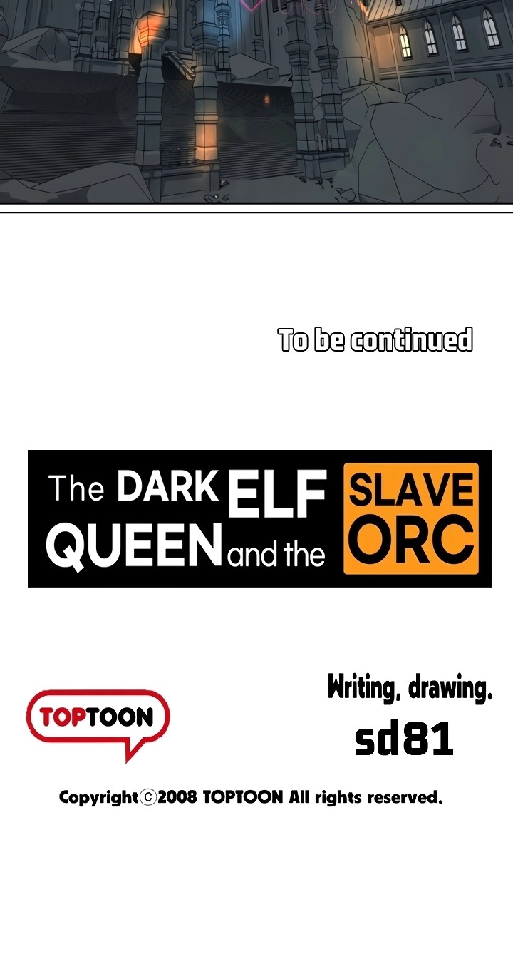 The DARK ELF QUEEN and the SLAVE ORC Chapter 23 Page 38