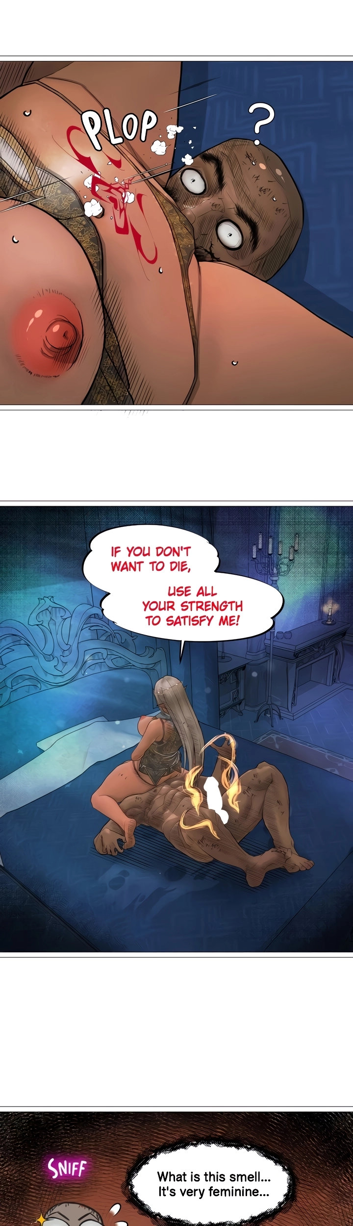 The DARK ELF QUEEN and the SLAVE ORC Chapter 24 Page 10
