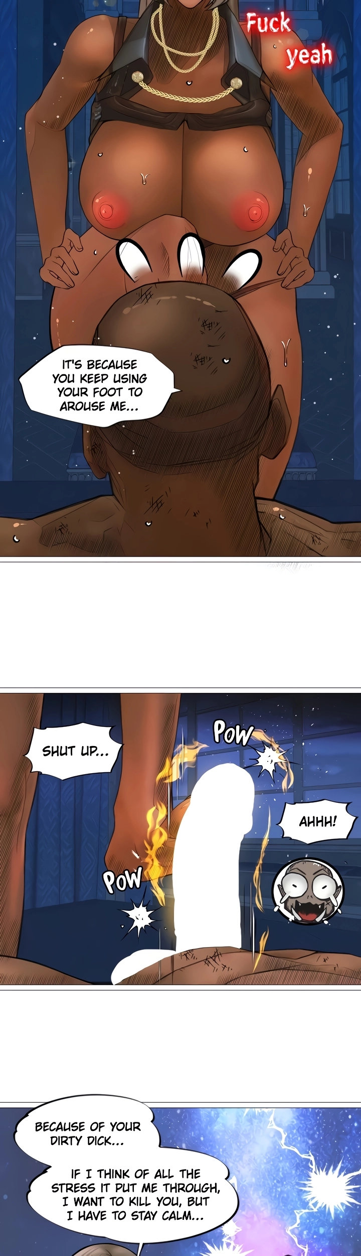 The DARK ELF QUEEN and the SLAVE ORC Chapter 24 Page 8