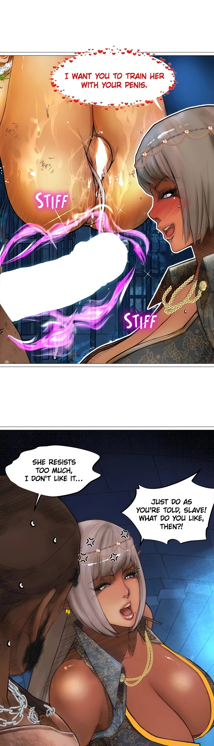 The DARK ELF QUEEN and the SLAVE ORC Chapter 25 Page 16
