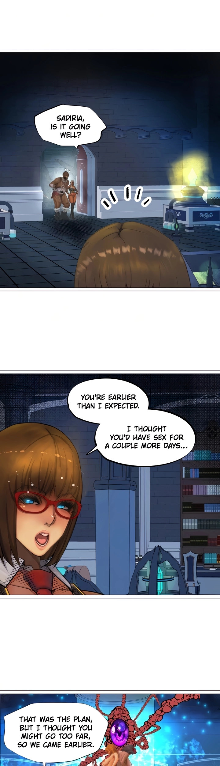 The DARK ELF QUEEN and the SLAVE ORC Chapter 25 Page 20