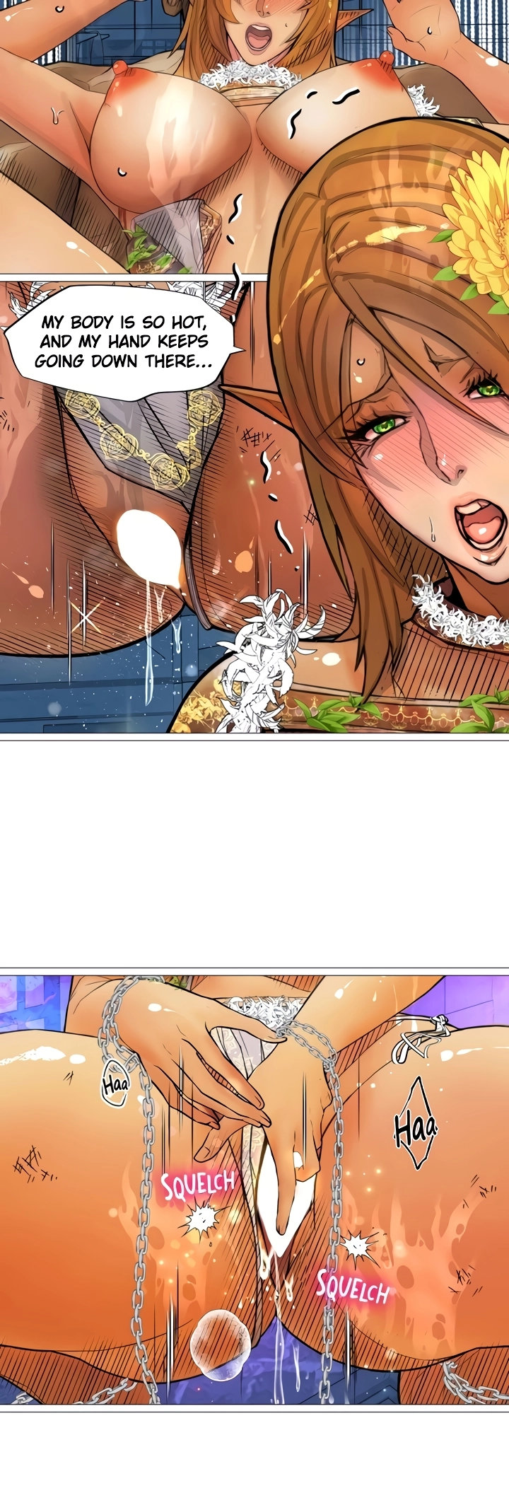 The DARK ELF QUEEN and the SLAVE ORC Chapter 25 Page 3