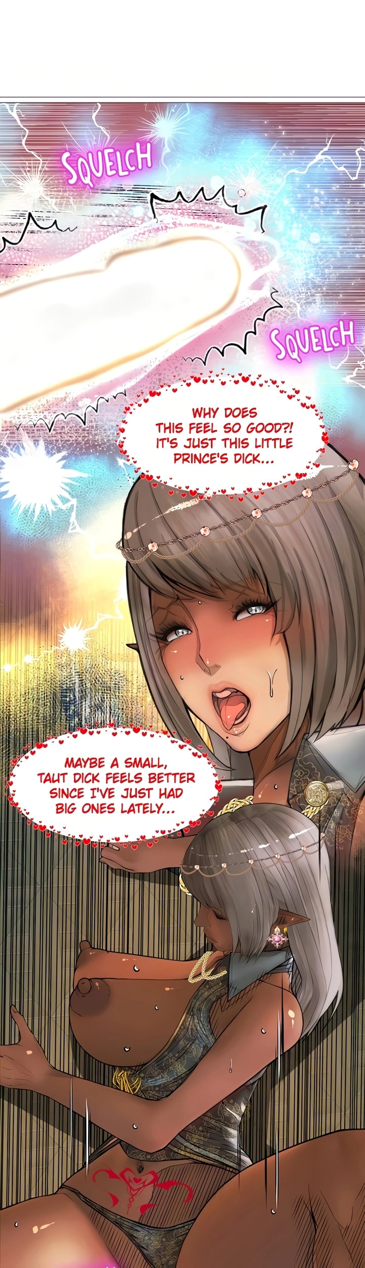 The DARK ELF QUEEN and the SLAVE ORC Chapter 25 Page 32